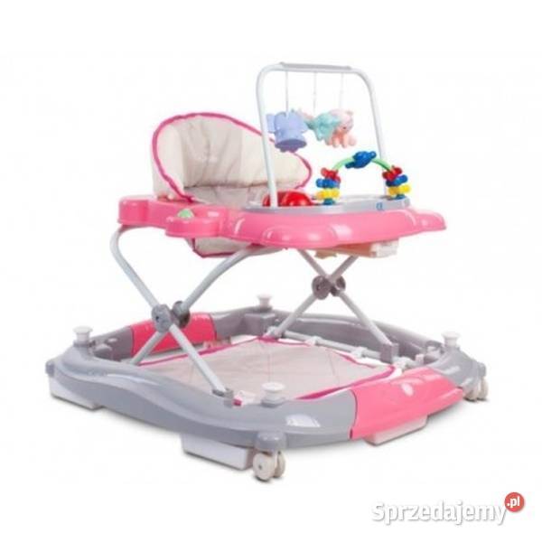 CHODZIK KOŁYSKA KOTEK Z PAŁĄKAMI RÓŻOWY