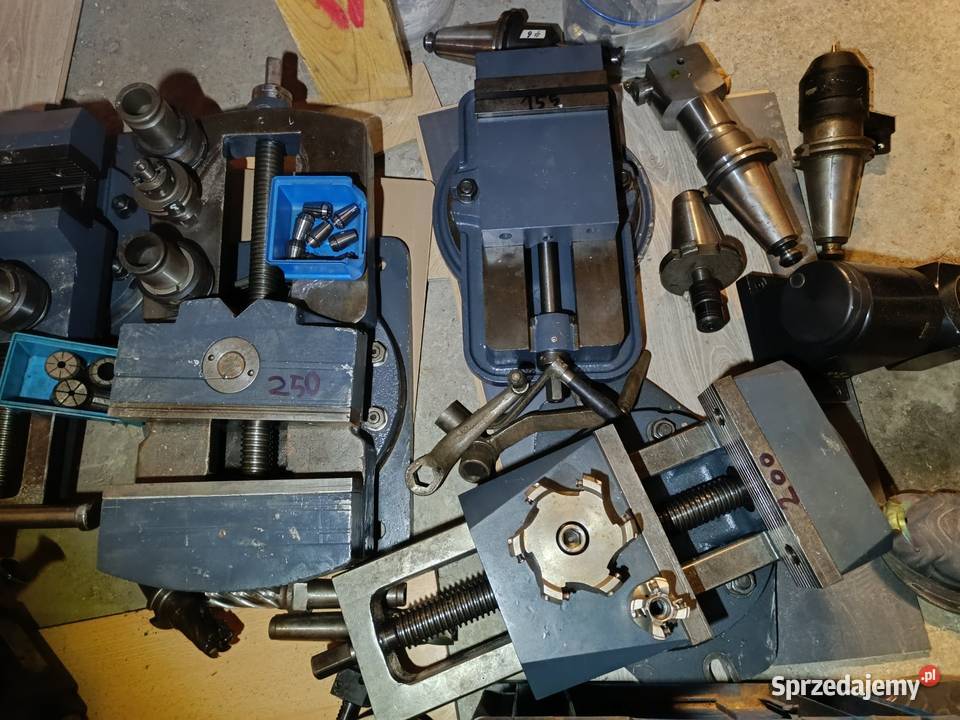 Imadło maszynowe Imadła 7 sztuk imadło 155 Legnica sprzedam