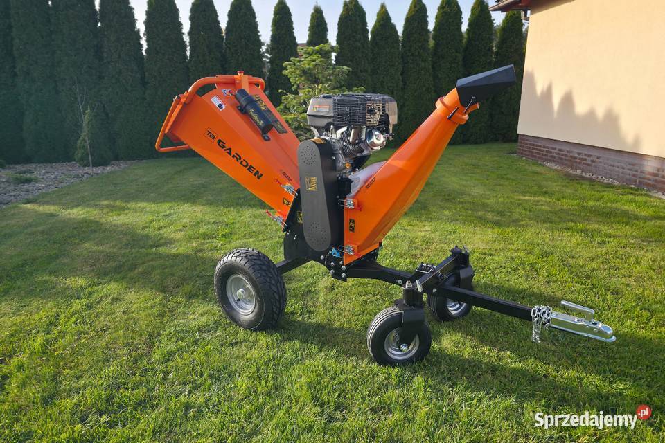 MOCNY ROZDRABNIACZ DO GAŁĘZI RĘBAK SPALINOWY TB