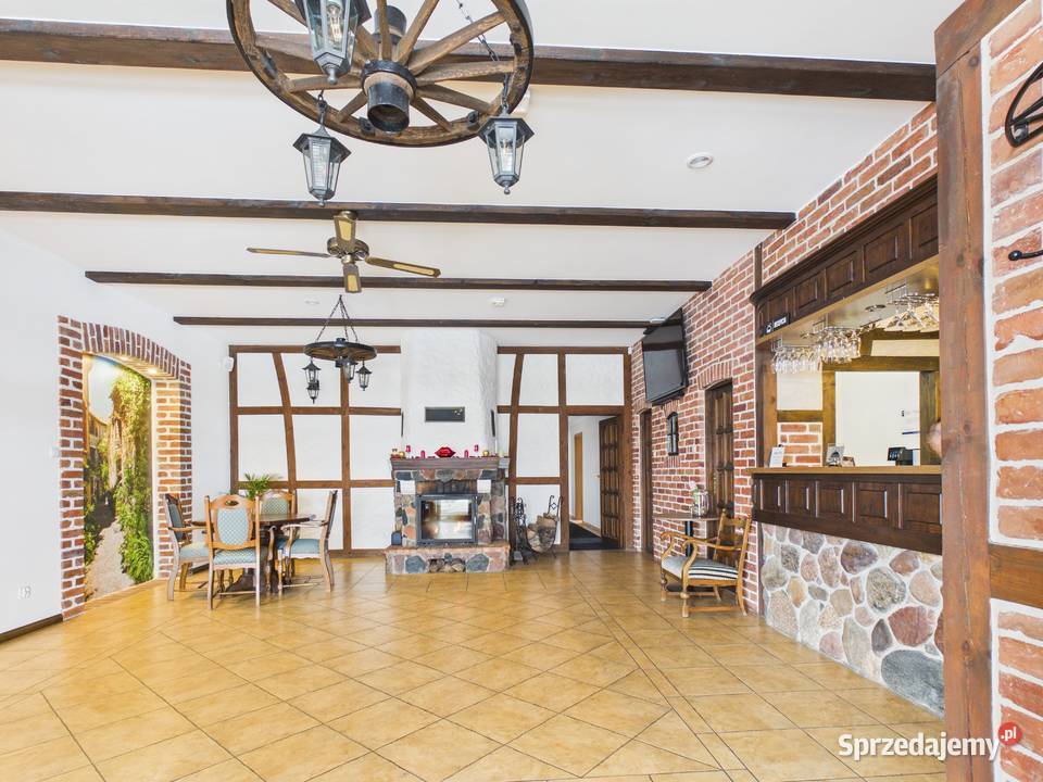 Funkcjonujący hotel inwestycyjny Świdwin 1010m2 zachodniopomorskie