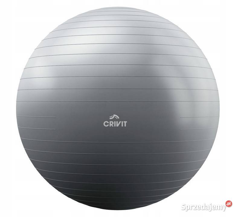 Pilka gimnastyczna 65 crivit nowa szara wzrost mazowieckie