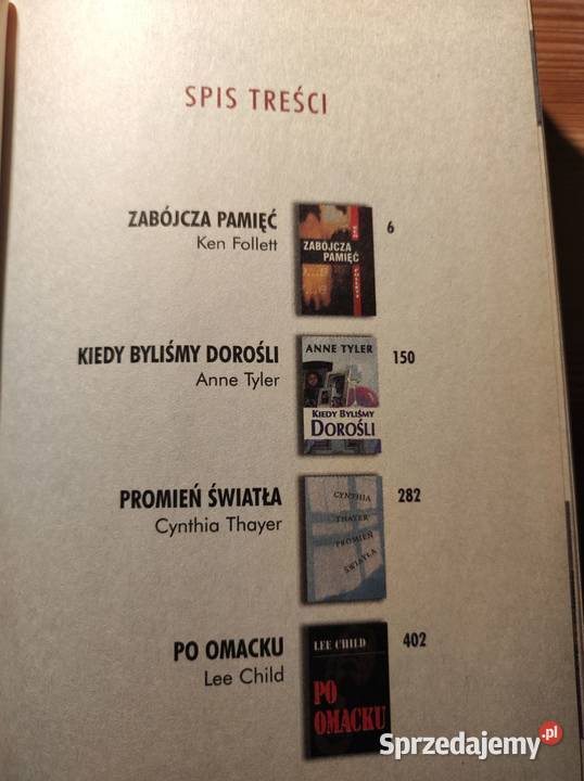Readers Digest Książki Wybrane Zabójcza pamięć Kielce sprzedam