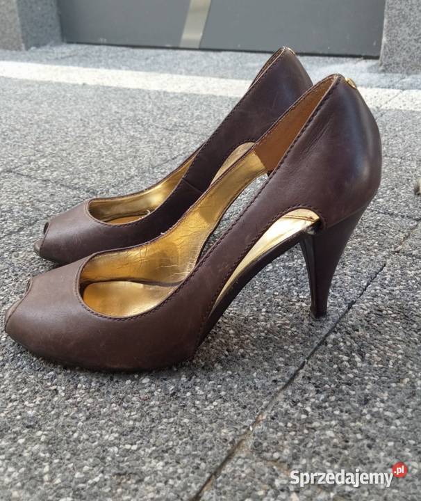 Damskie czółenka vintage Ted Baker 37 skóra lubelskie Chełm