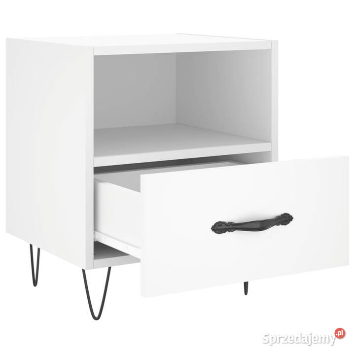 Szafki nocne 2 białe 40x35x475 WM827421 Nocne