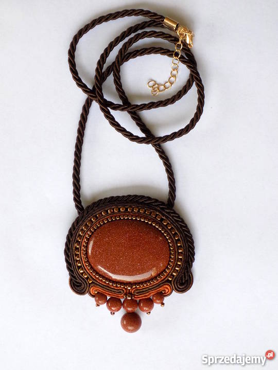 NASZYJNIK Z PIASKIEM PUSTYNI SUTASZ sprzedam