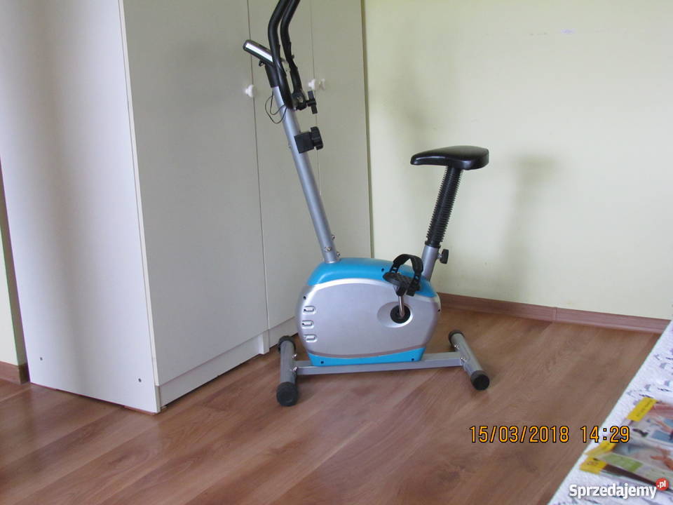 Rower magnetyczny stacjonarny srebrny Szczecin