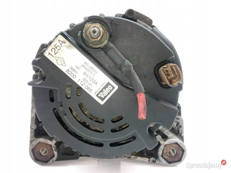 ALTERNATOR 8200112065 18 16V Renault Laguna II Rok produkcji 2001