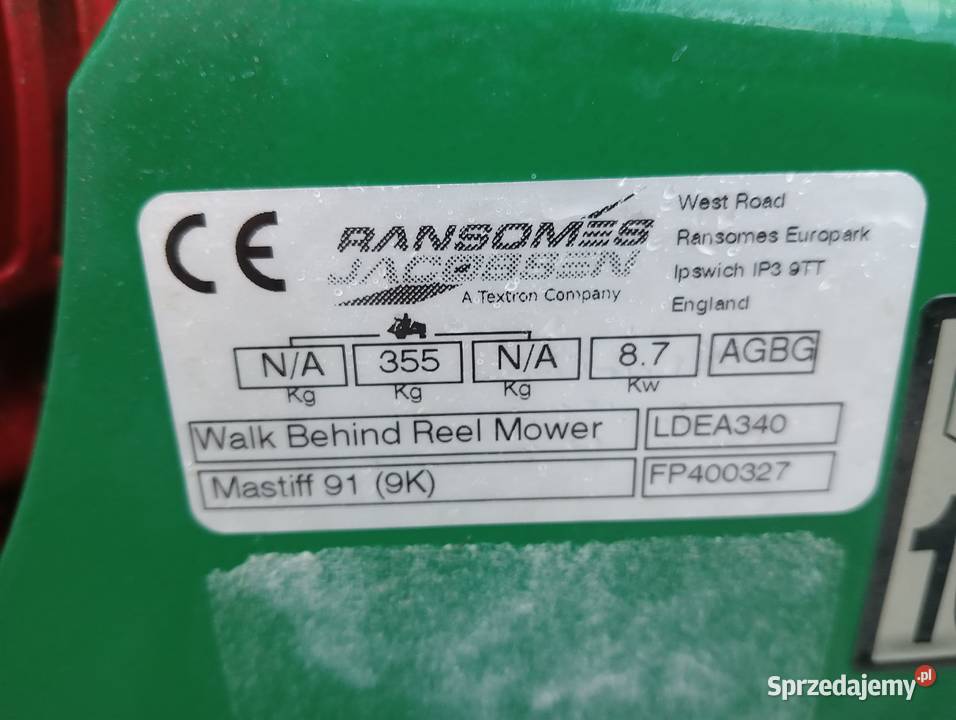 Ransomes Mastiff 91 sprzedam