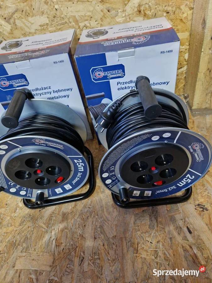 Przedłużacz bębnowy ogrodowy Rangers 25 m 4 wielkopolskie Głogowa