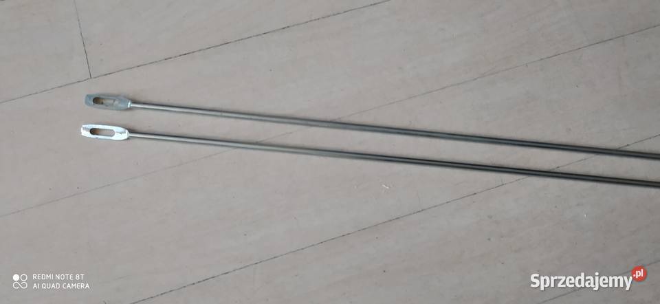 pręty metalowe 2 sztuki Poznań