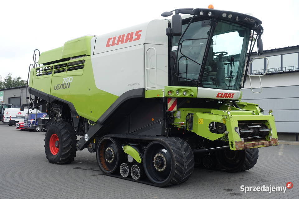Claas Lexion 760 TT V1080 kombajn zbożowy Rolnictwo podlaskie Sokoły