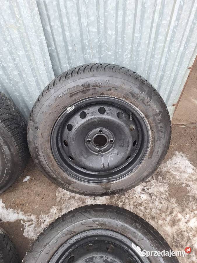 Koła zimowe 15 4x100 Renault Dacia Nissan felgi łódzkie Libiszów sprzedam