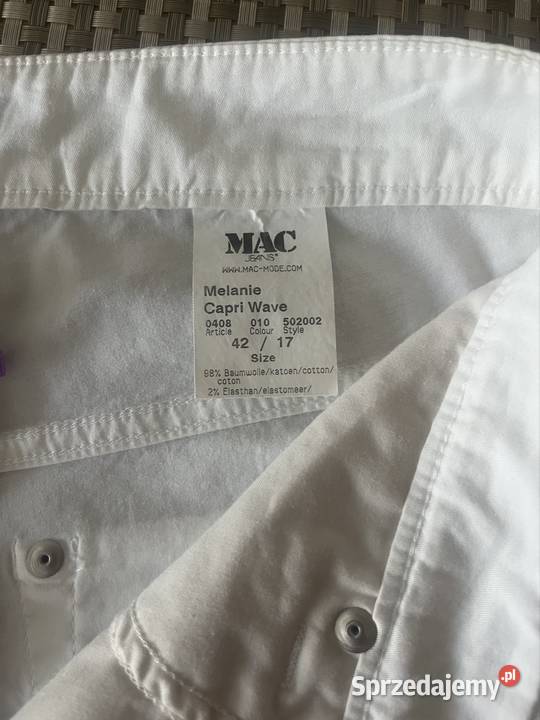 Spodenki damskie MAC JEANS rybaczki mazowieckie Warszawa