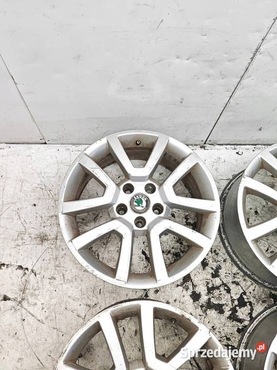 Skoda Yeti 5L FELGI ALUMINIOWE R17 7JX17 5X112 Samochodowe Opole Lubelskie sprzedam