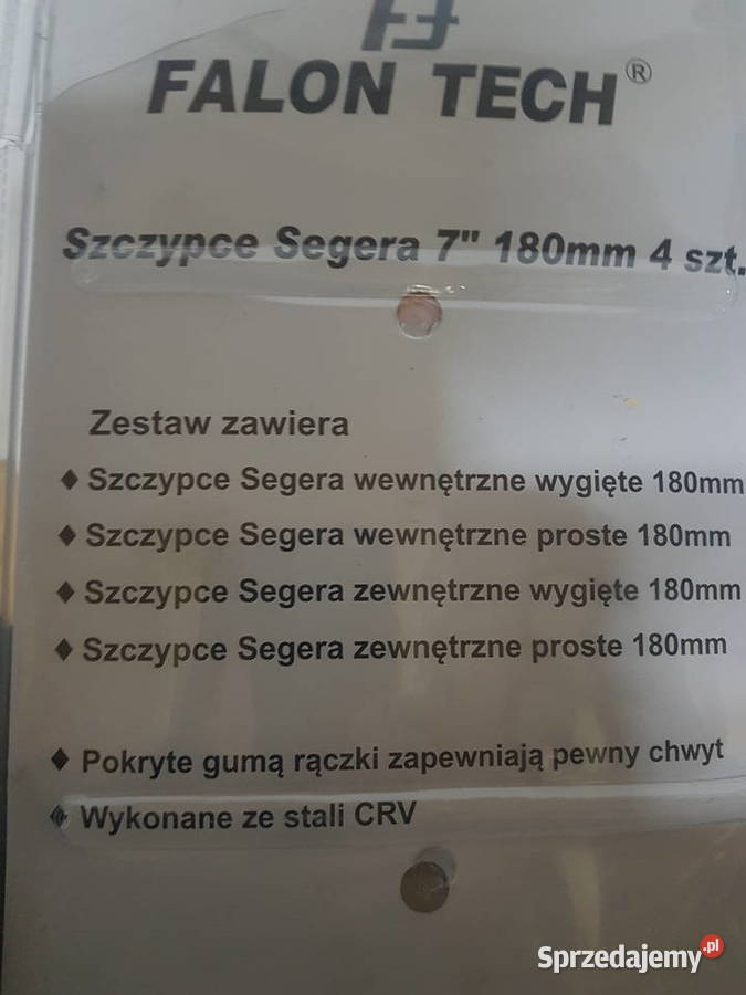 Szczypce do pierścieni SEGERA 7 SEEGERA 4el wielkopolskie