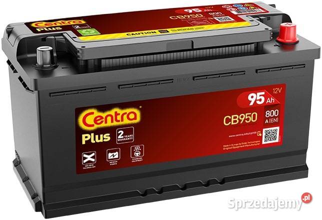Akumulator Centra 95Ah 800A osobowe dolnośląskie Jelcz-Laskowice sprzedam