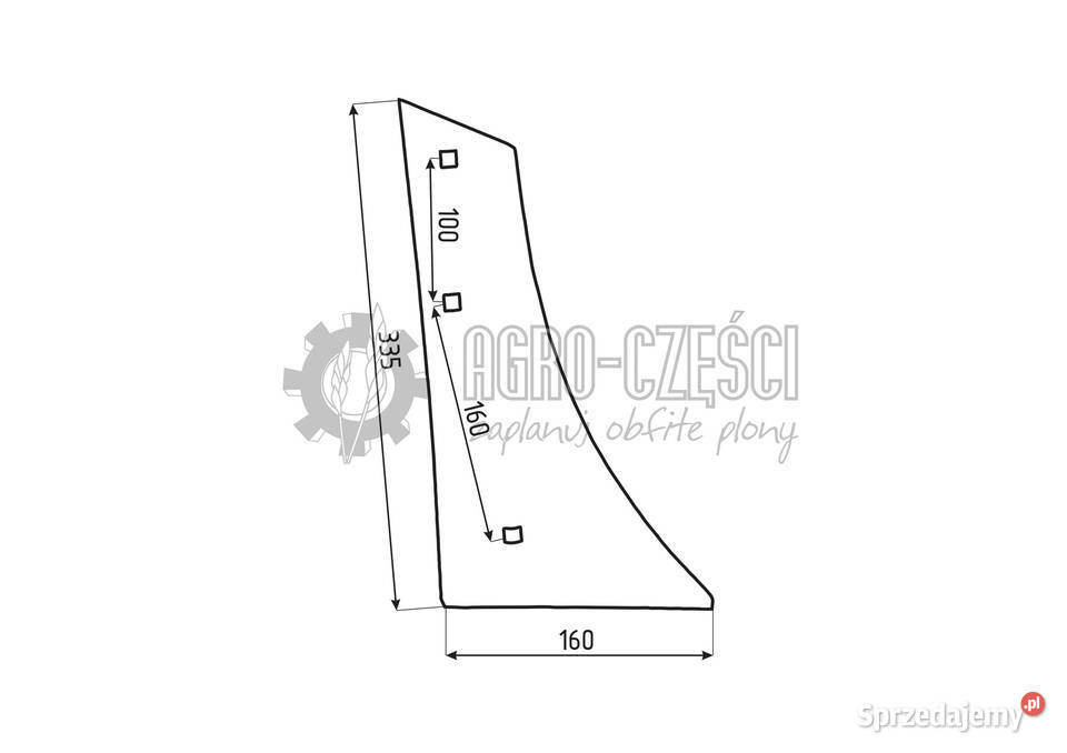 RABEWERK PIERŚ VRP342R PRAWA 27002201 27002202 Skoroszyce