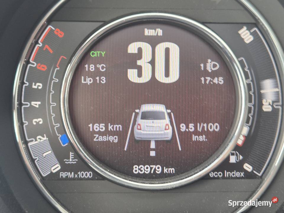 Sprzedam czesci fiat 500 2016 osobowe łódzkie Radomsko