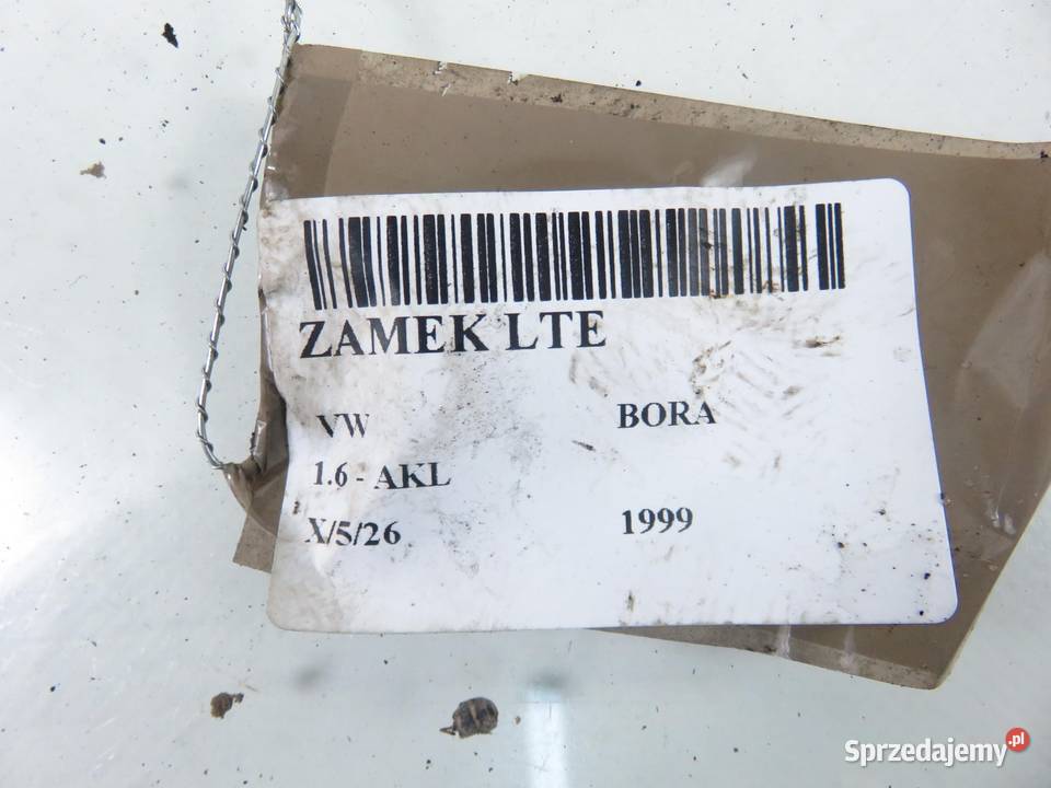 ZAMEK LEWY TYLNY VW BORA osobowe sprzedam