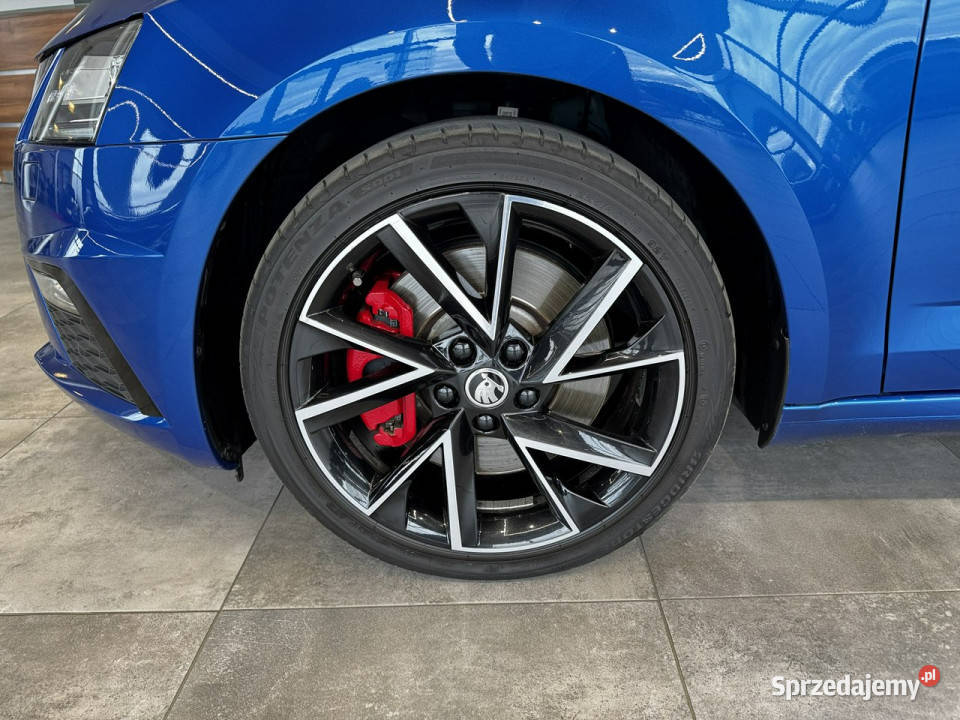 koda Octavia RS 20TSI 245 DSG 2019 r salon fa Myślenice sprzedam