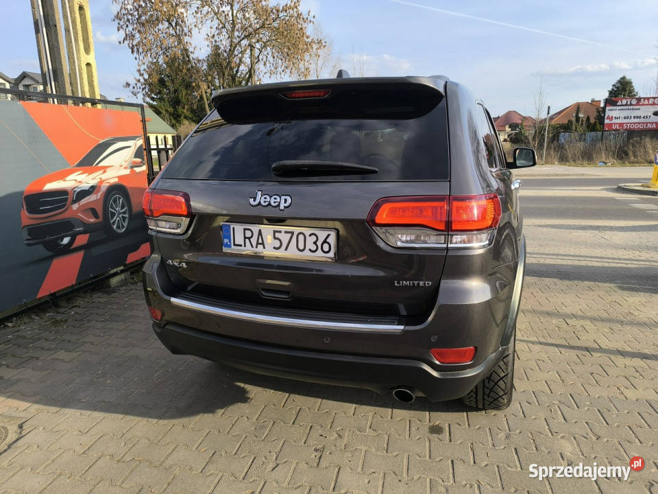 Jeep Grand Cherokee 36i V6 286 4x4 Limited czujnik deszczu Łuków sprzedam
