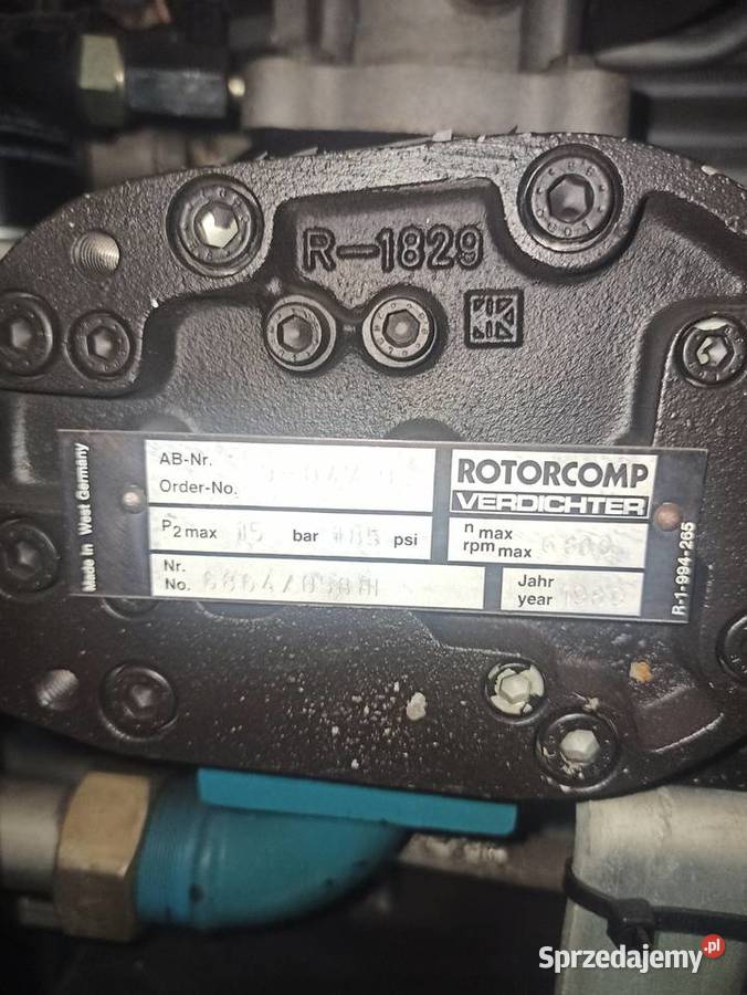 Kompresor śrubowy sprężarka Mark RF15 zbiornik Kompresory Przeworsk