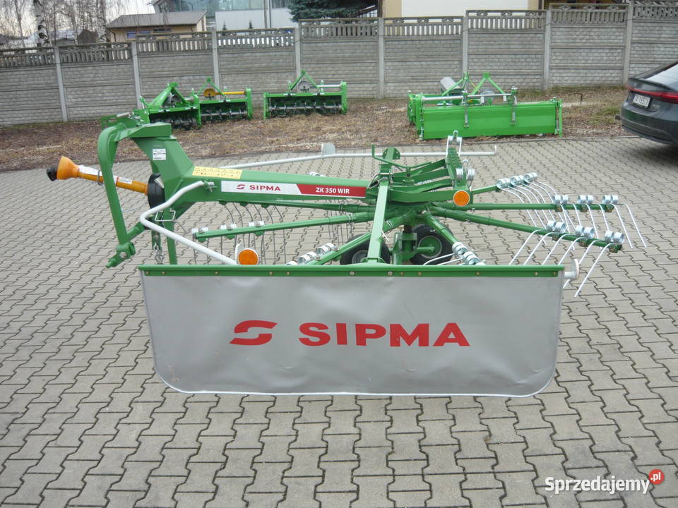 Nowa Zgrabiarka Sipma ZK350Wir 35m tandem Maszyny zielonkowe Rychwał