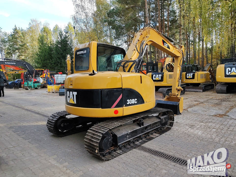 Caterpillar 308C koparka gąsienicowa midi z Ostrowiec Świętokrzyski