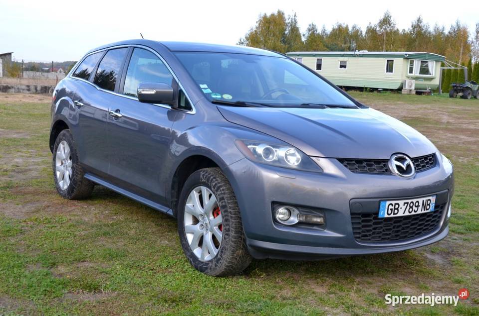 Mazda CX7 23 260 Alu 18 Klimatronik Skóra centralny zamek wielkopolskie Turek sprzedam