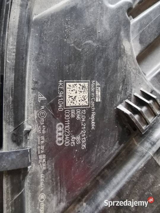 AUDI ETRON 4KE LAMPA FULL LED PRAWA 4KE941040 Pielgrzymka
