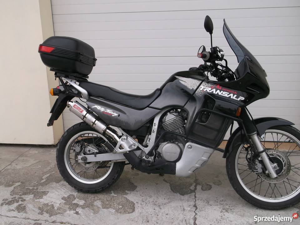 HUZAR EXHAUST wydech tłumik OWAL Honda Transalp Błażowa sprzedam