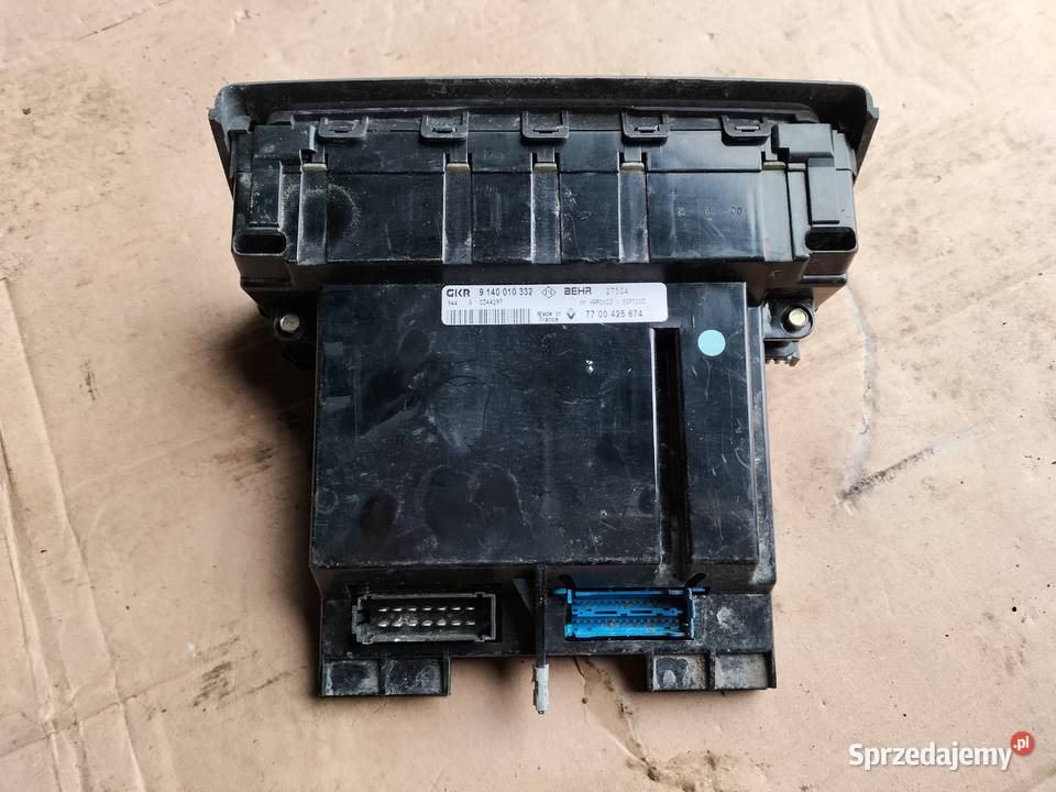 Panel sterowania nawiewu klimatyzacji Renault Kamień-Kolonia