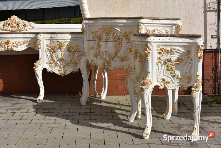 Włoska Sypialnia Łóżko Toaletka Nakastliki Kraków