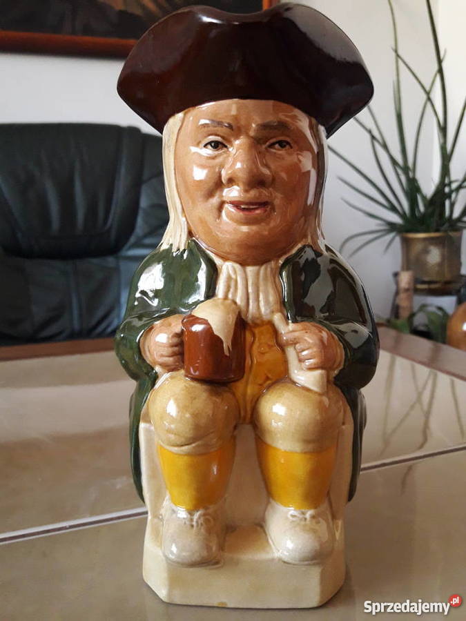 Kufel kolekcjonerski TOBY by WOOD SONS Anglia Porcelana i szkło