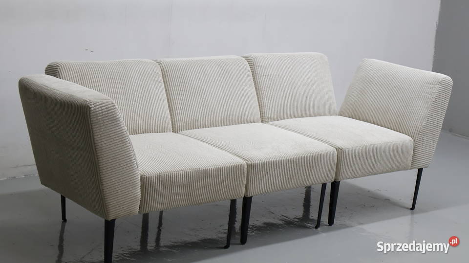 TBG Nowa sofa 3 osoboa 2 osobowa fotel sztruks Poznań