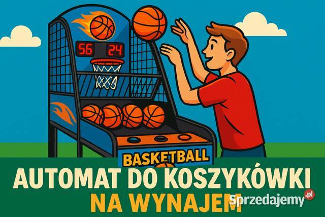 Automat do koszykówki wynajem zręcznościowych Pozostałe usługi