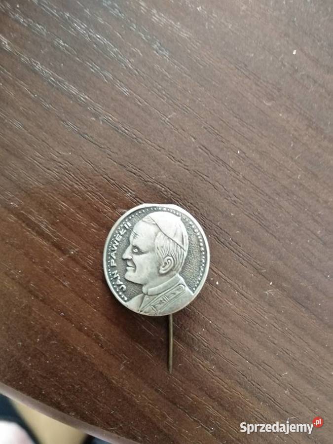 Przypinka Jan Paweł ll Kraków sprzedam