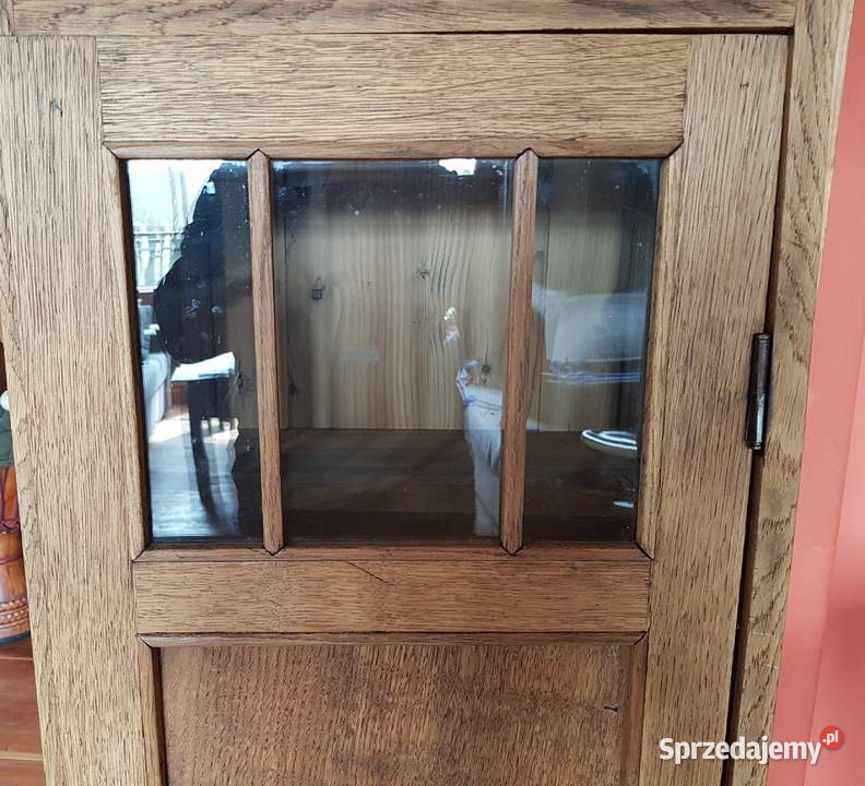 Mała komoda drewniana słupek 136cm Zduńska Wola