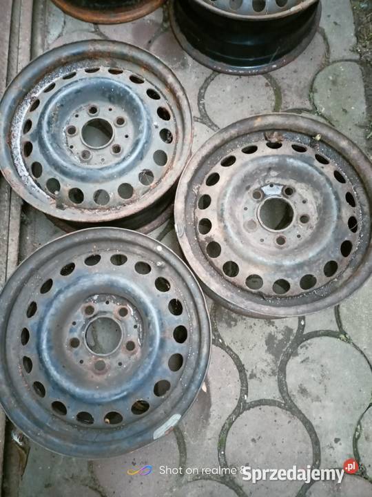 Mercedes 190 W201 W124 W202 felgi stalowe Samochodowe