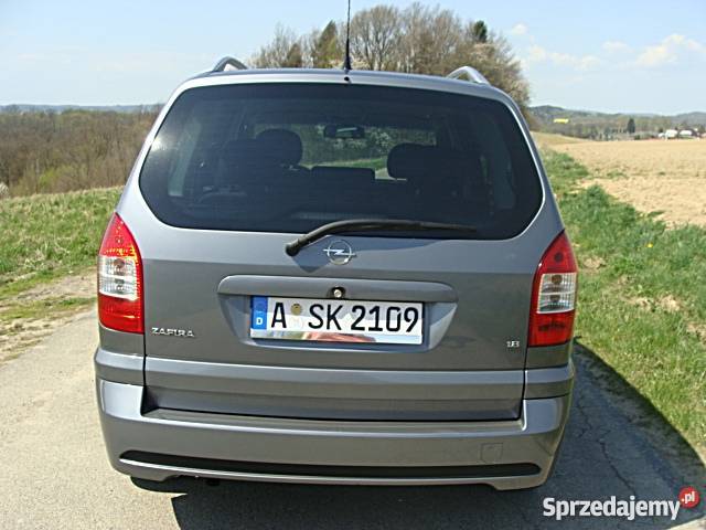 Opel Zafira A 18 16V OPC Sport 125 LPG Sekwencja welurowa tapicerka
