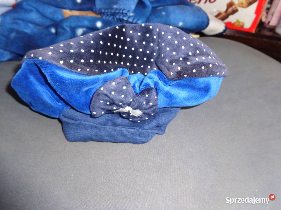 Beret nowy z dzianiny 2 6 lat Poznań