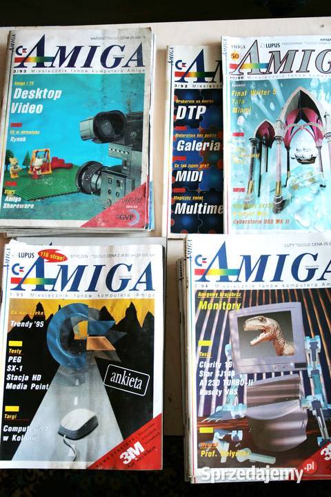 magazyn Amiga miesięcznik archiwalne numery pomorskie Banino sprzedam