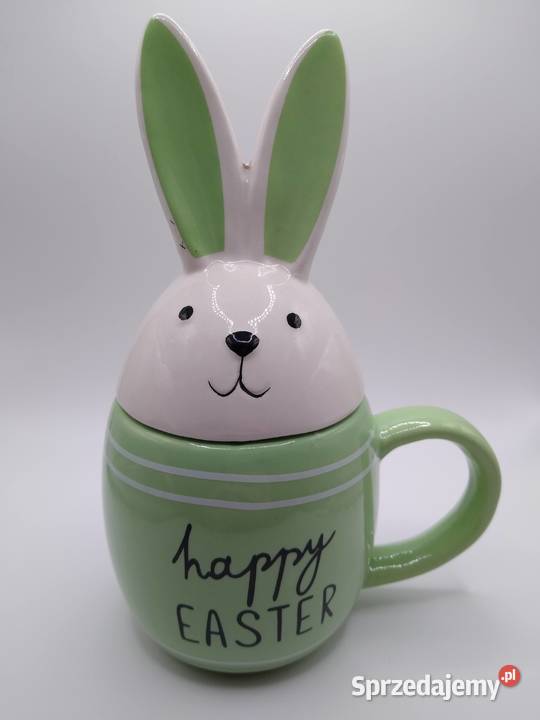 happy Easter Zając kubek ceramika Kubki pomorskie