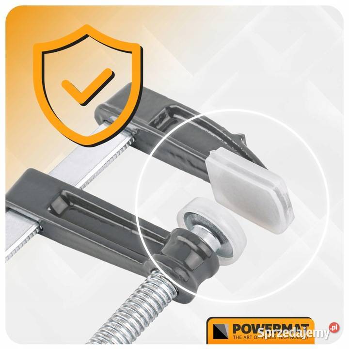 Ścisk stolarski śrubowy zacisk 150x50 mm typ f śląskie Katowice