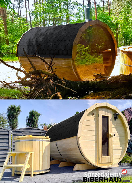 SAUNA Ogrodowa 300 OKNO 100 PRZEBIERALNIA Beczka Sauny Nowy Targ sprzedam