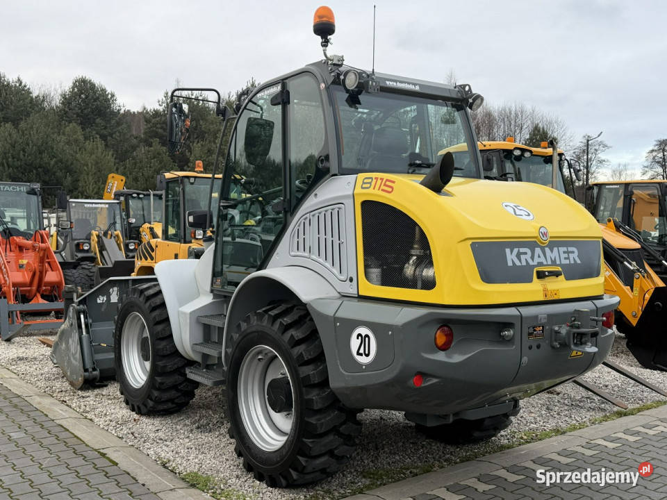 średnia kołowa Kramer 8115 35214S Wheel Loader Widełki
