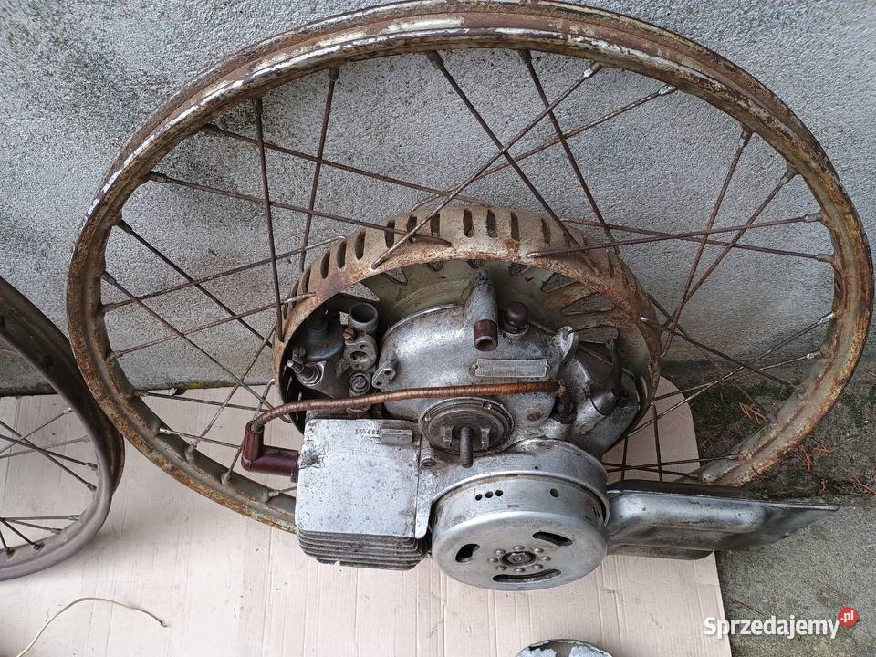 Silnik FichtelSachs Saxonette 1939 rower z Silniki Kurzętnik
