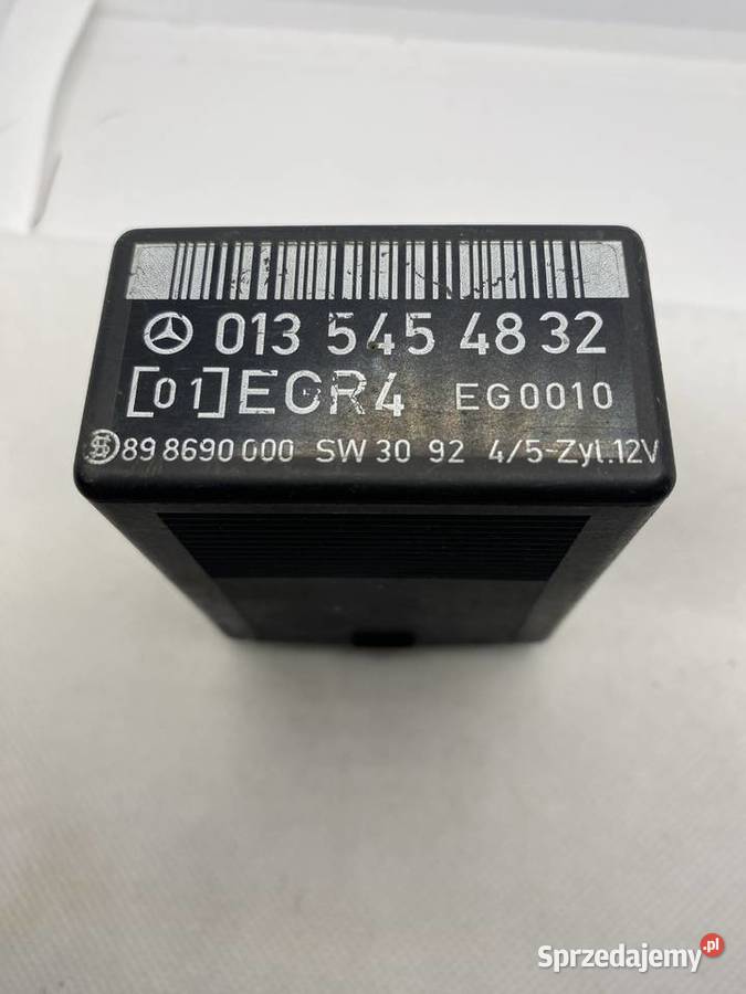 Przekaźnik moduł EGR4 EG0010 MERCEDES 0135454832 Przekaźniki Gorzów Wielkopolski