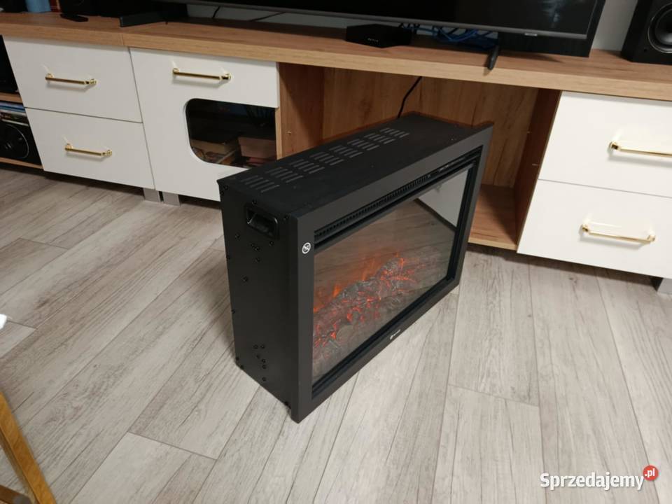 Kominek elektryczny z funkcją grzania efekt Legnica