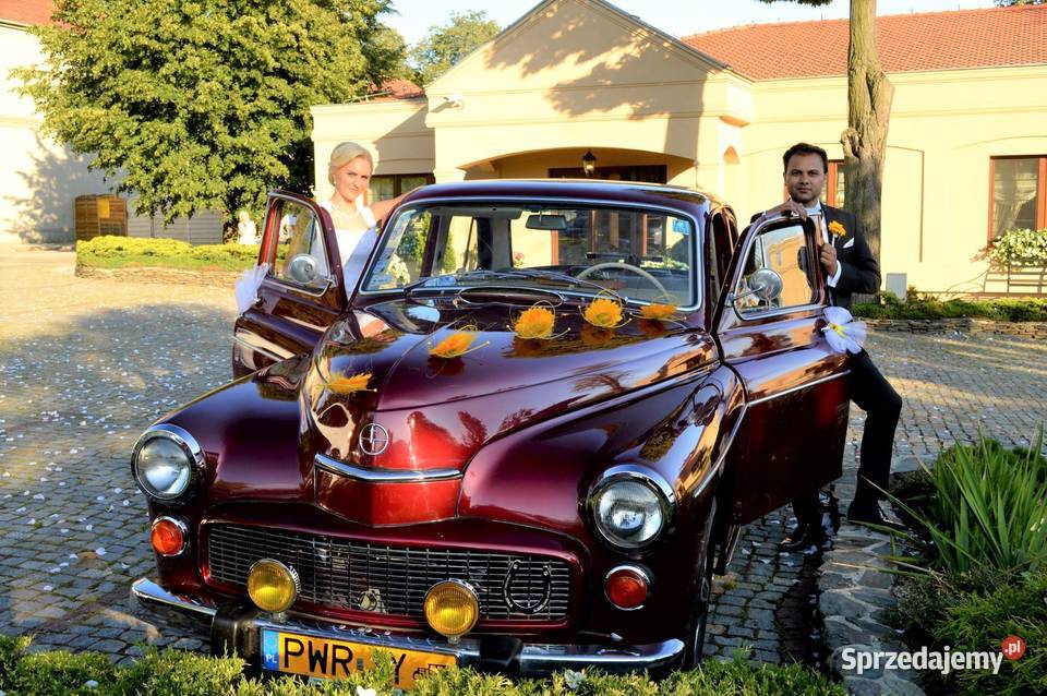 Auto do ślubu Warszawa i nie RETROAUTOwynajem Nekla